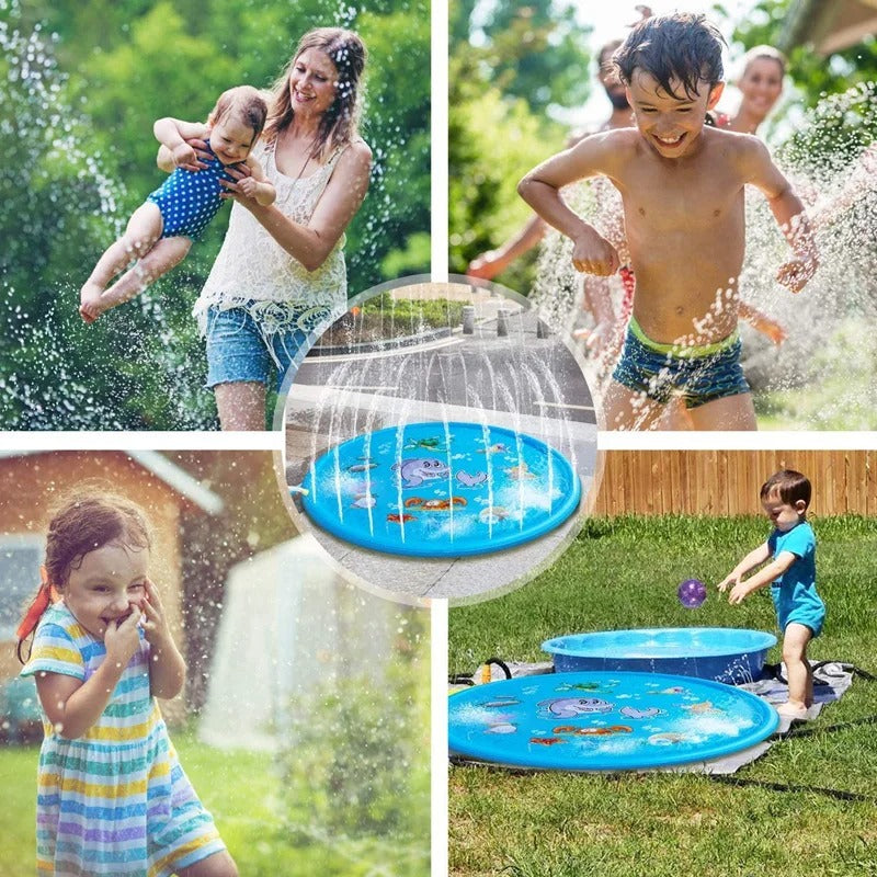 Colchoneta de agua inflable para niños
